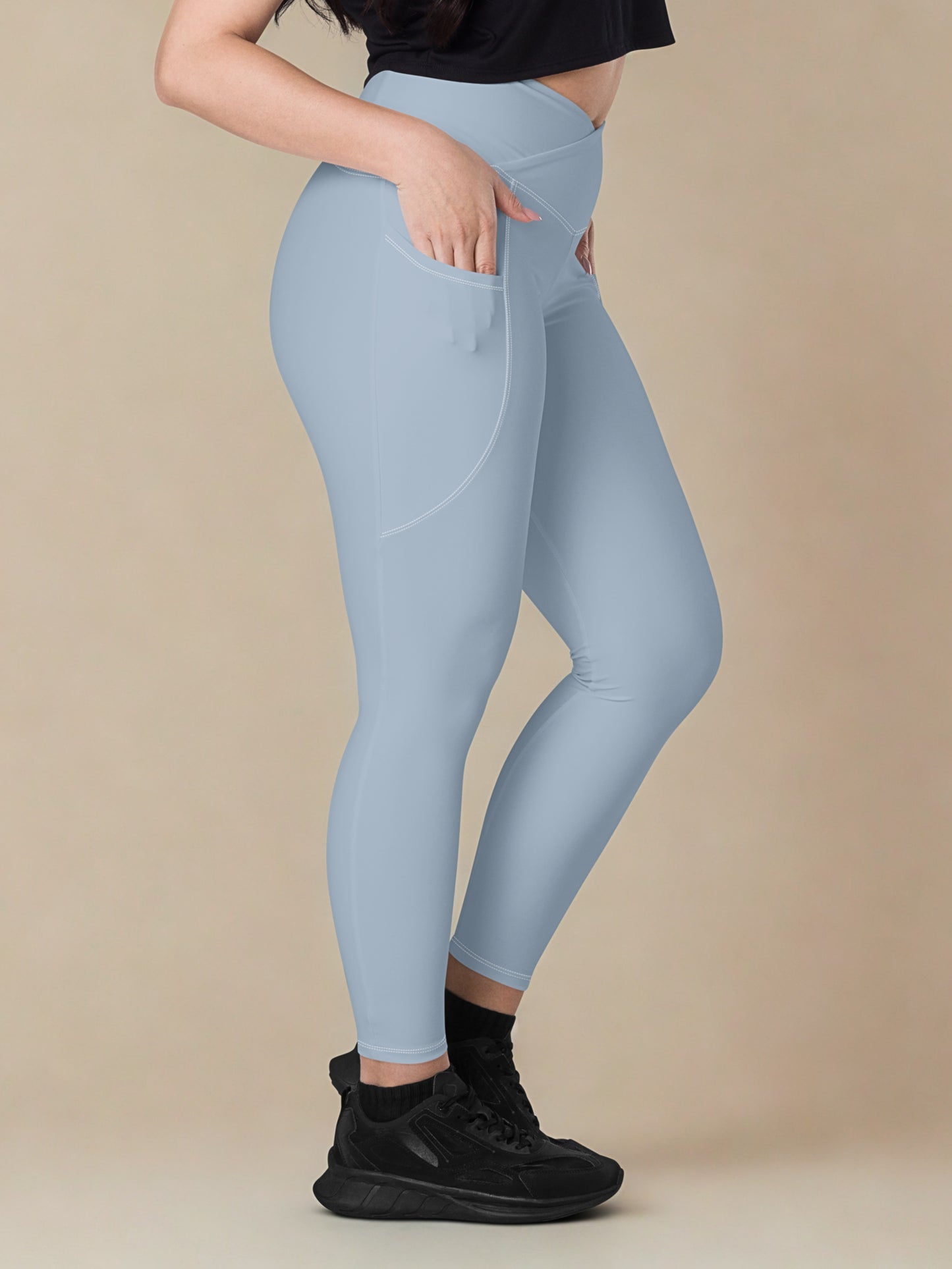 INFINITY LEGGING · DUSTY BLUE