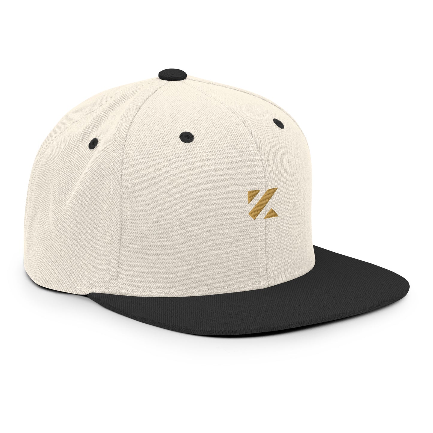 SNAPBACK STEELCREST • WHITE/GOLD