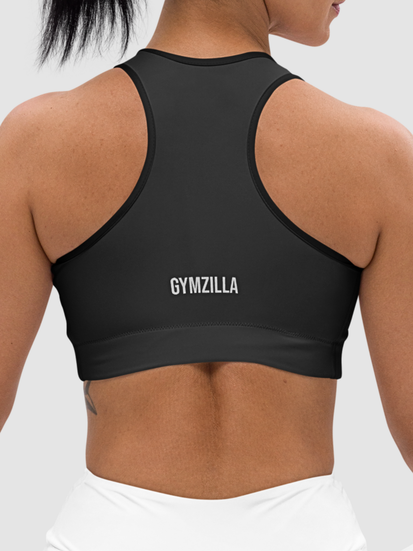 ORIGIN SPORTS BRA · CHARCOAL BLACK