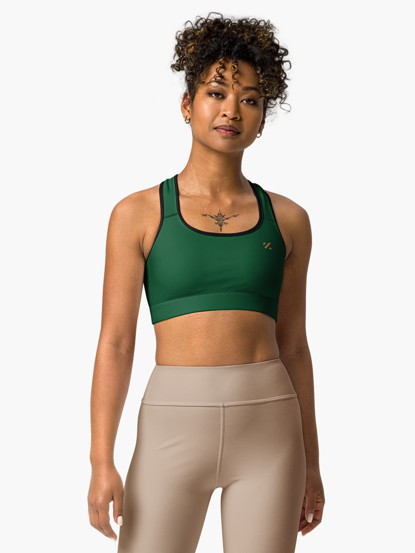ORIGIN SPORTS BRA · FOREST GREEN