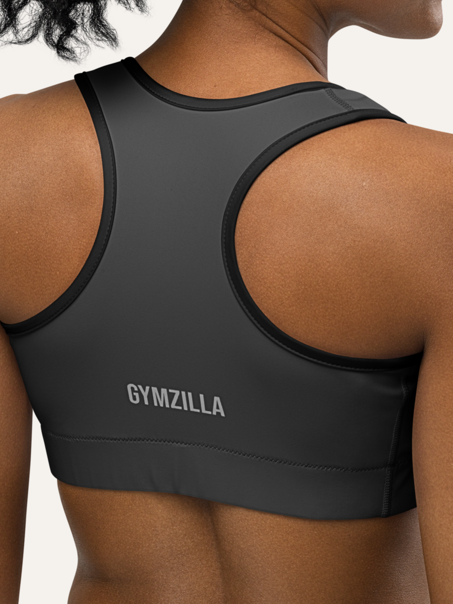 ORIGIN SPORTS BRA · CHARCOAL GREY