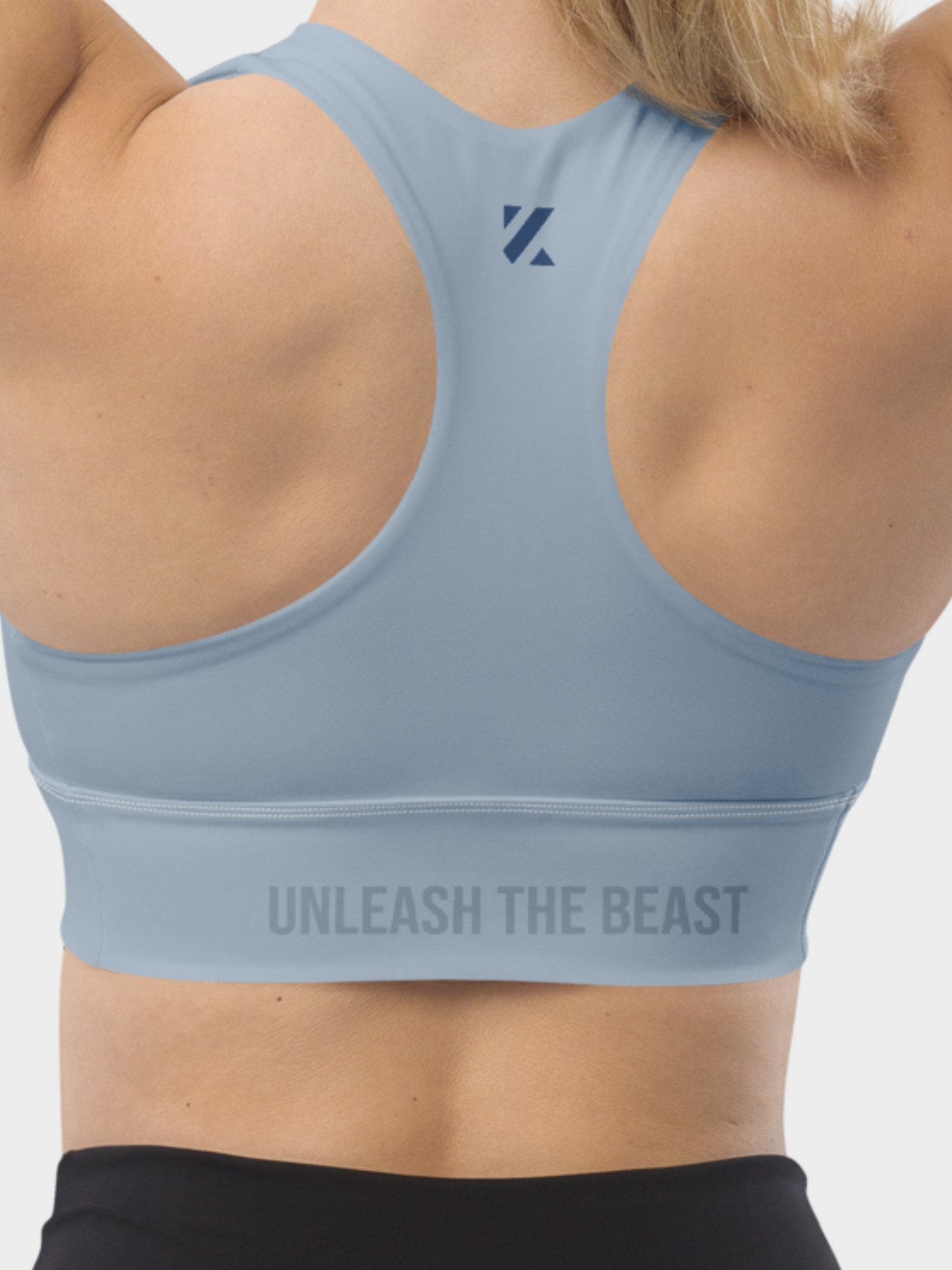 PRESTIGE SPORTS BRA · DUSTY BLUE