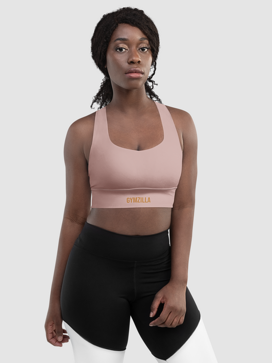 PRESTIGE SPORTS BRA · DESERT ROSE
