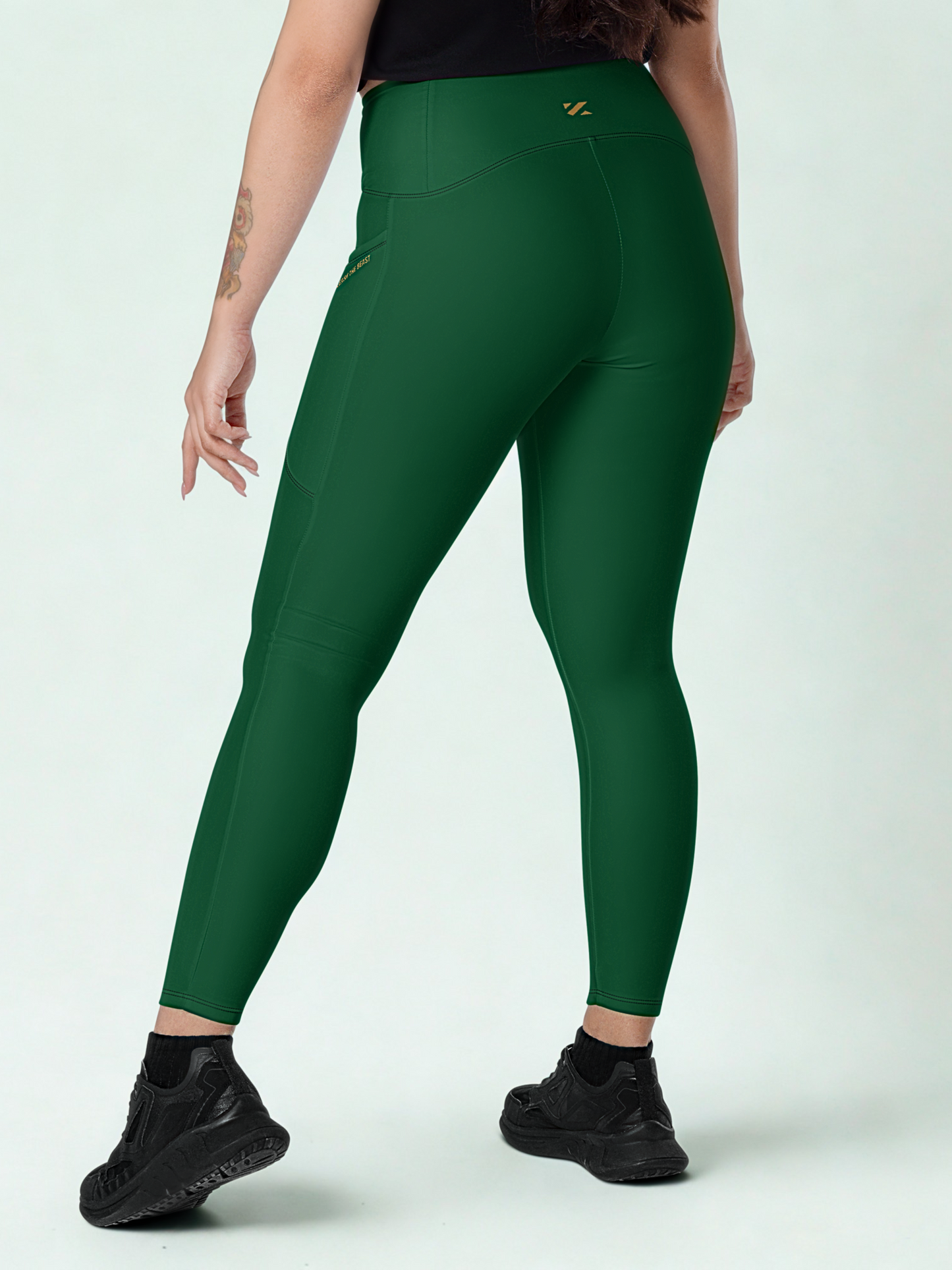 ORIGIN LEGGING · FOREST GREEN