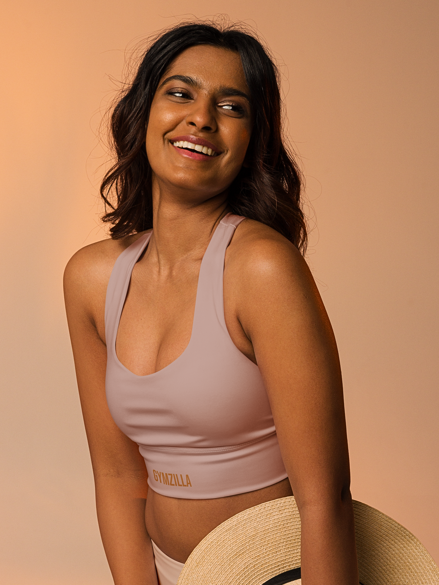 PRESTIGE SPORTS BRA · DESERT ROSE