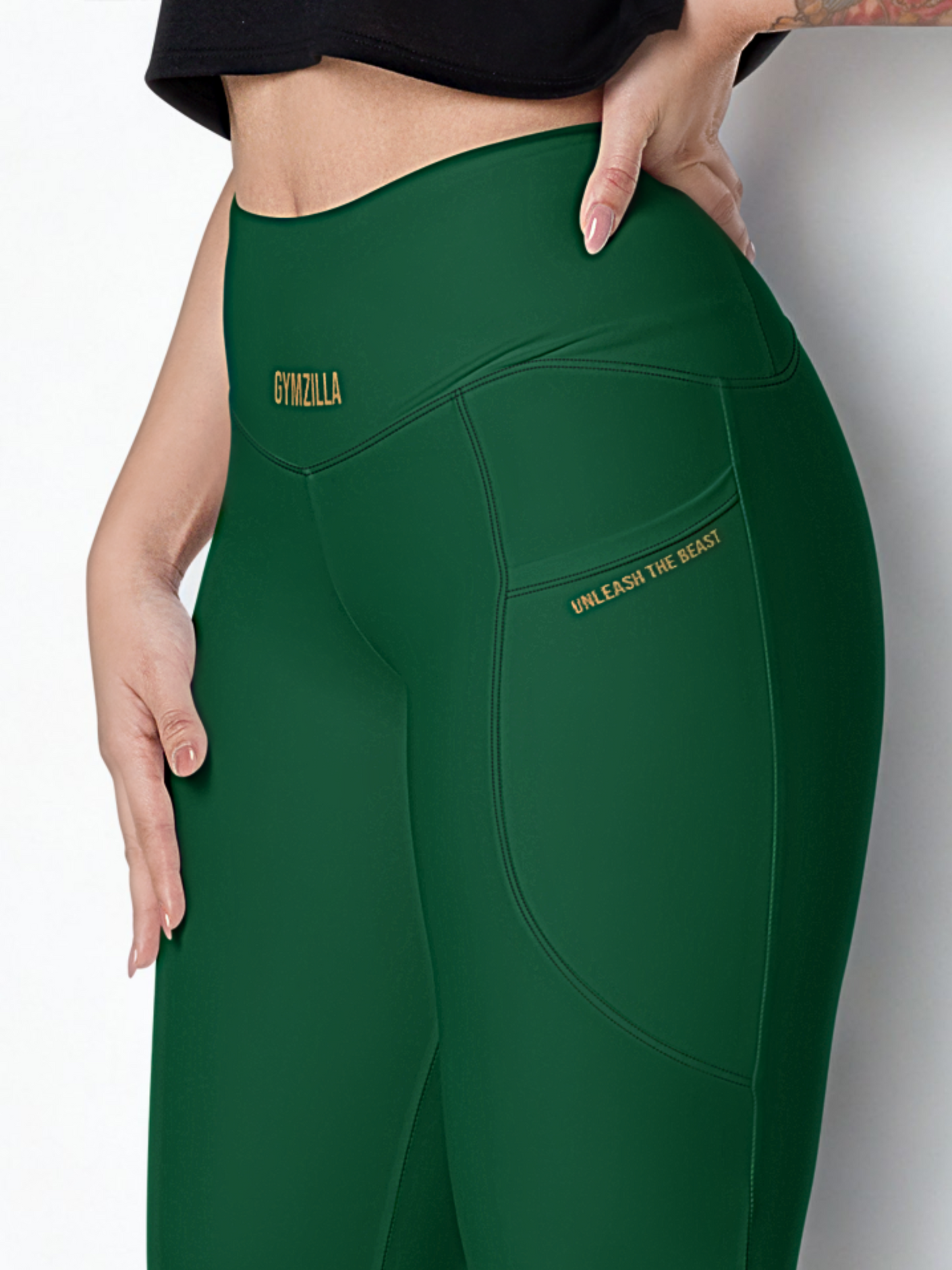 ORIGIN LEGGING · FOREST GREEN