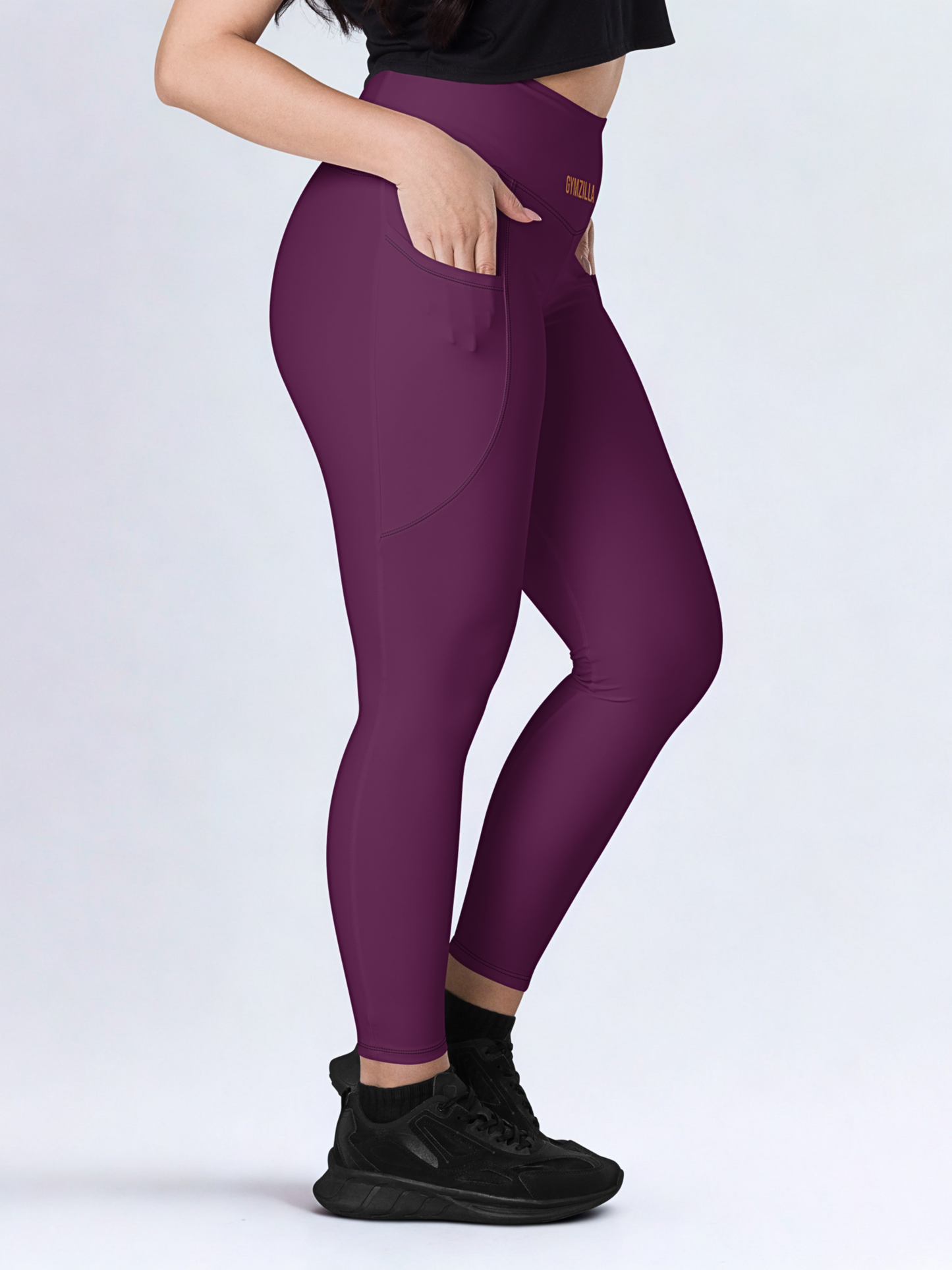 ORIGIN LEGGING · DEEP BURGUNDY