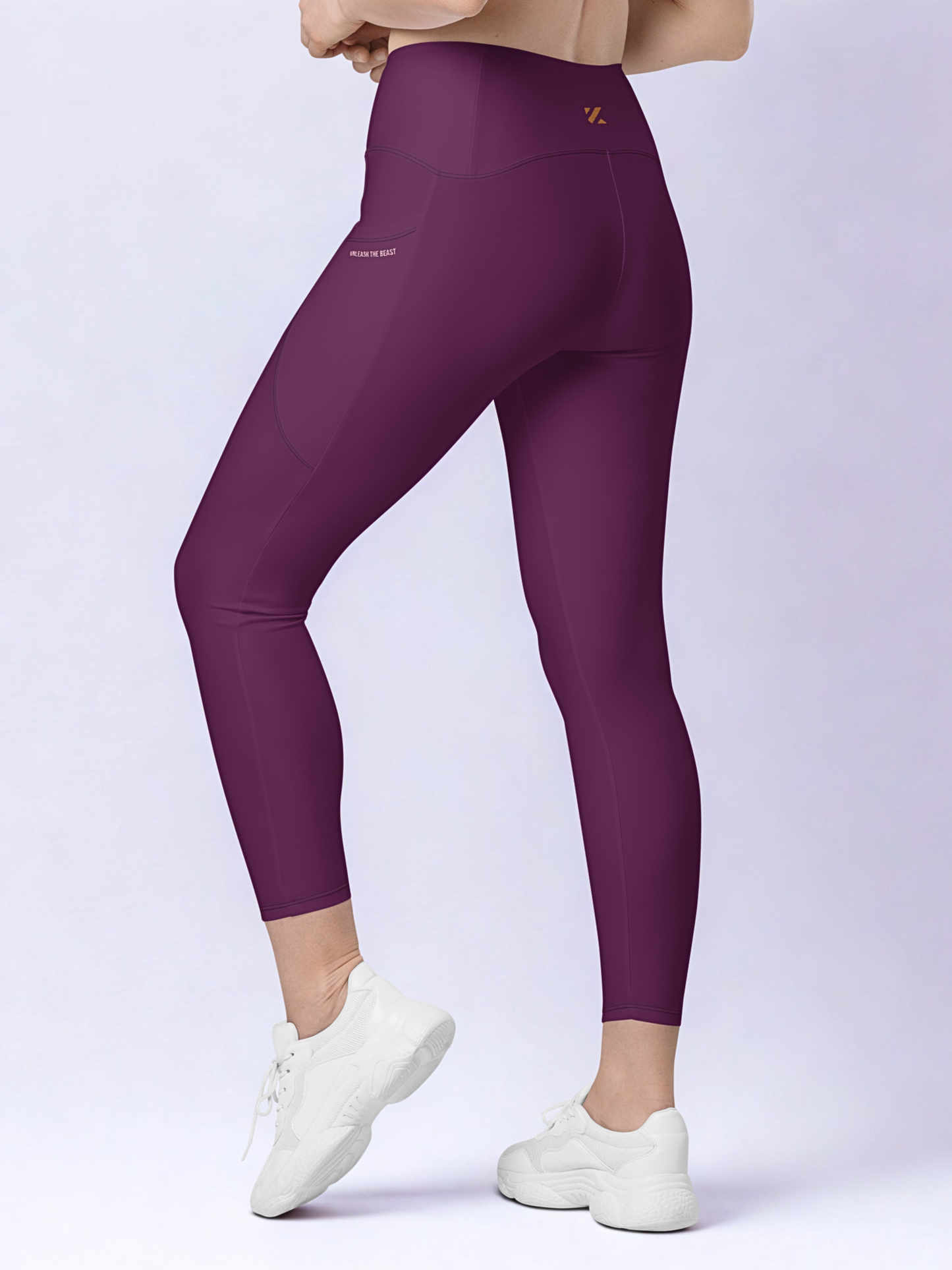 ORIGIN LEGGING · DEEP BURGUNDY