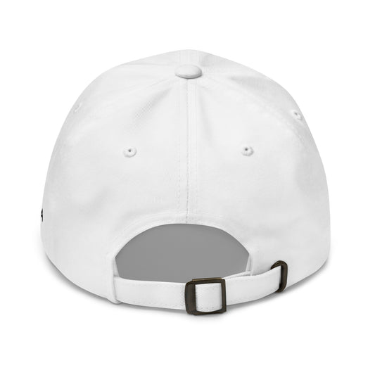 DAD HAT SHADOWMARK • WHITE