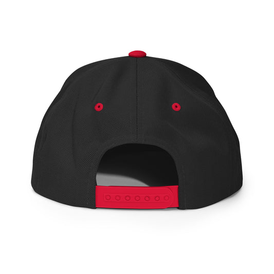 SNAPBACK STEELCREST • BLACK/RED