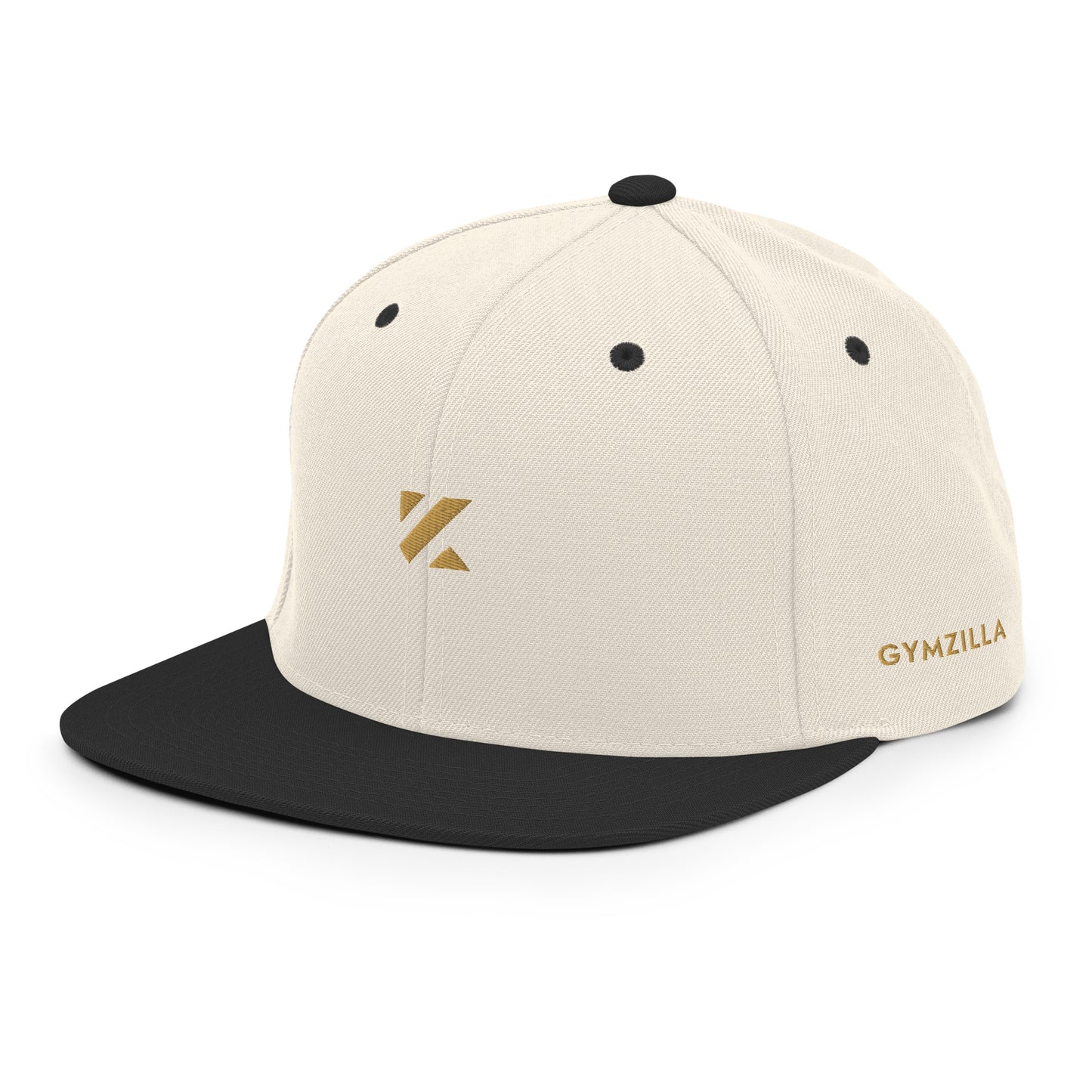 SNAPBACK STEELCREST • WHITE/GOLD