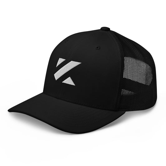 TRUCKER Z-ONE • BLACK/WHITE